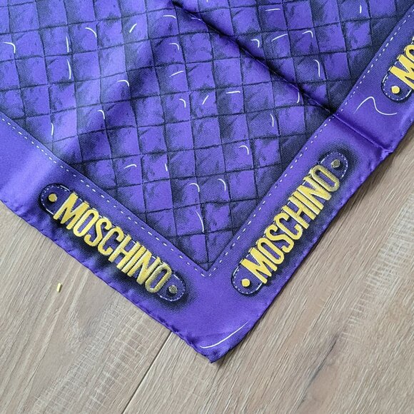 Moschino Accessories - NWOT Moschino Silk Scarf RRP $69.99